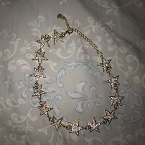 Star choker necklace